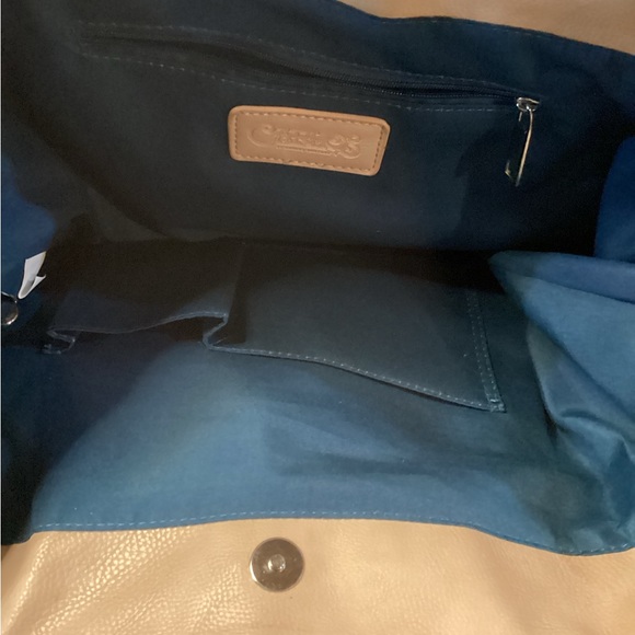 Carlos Santana Large Satchel Animal Print, Leopard, Purse NWOT - Picture 5 of 5